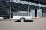 Obromsad Släpvagn Standard 250 – Flexibel Öppning Fram & Bakläm med Gallergrindar - Billede 17