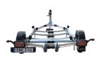 Båttrailer 1300 kg Bromsad 80 km/h  Passar båtar upp till 6,2 meter - Billede 6